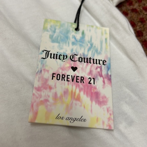 BNWT • Juicy Couture - 'Choose Juicy' Long-Sleeve Crop Top (2XL) - Picture 2 of 5